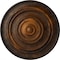 Ekena Millwork Classic Ceiling Medallion (Fits Canopies up to 4 1/8"), Hand-Painted Rust, 13 1/4"OD x 1/2"P CM13CLRUS - alternate 1